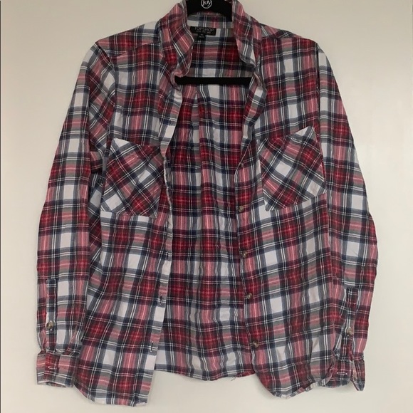 Topshop Tops - Topshop red flannel!